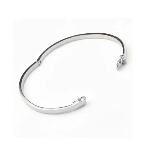 Bratara Sclava din Aur alb