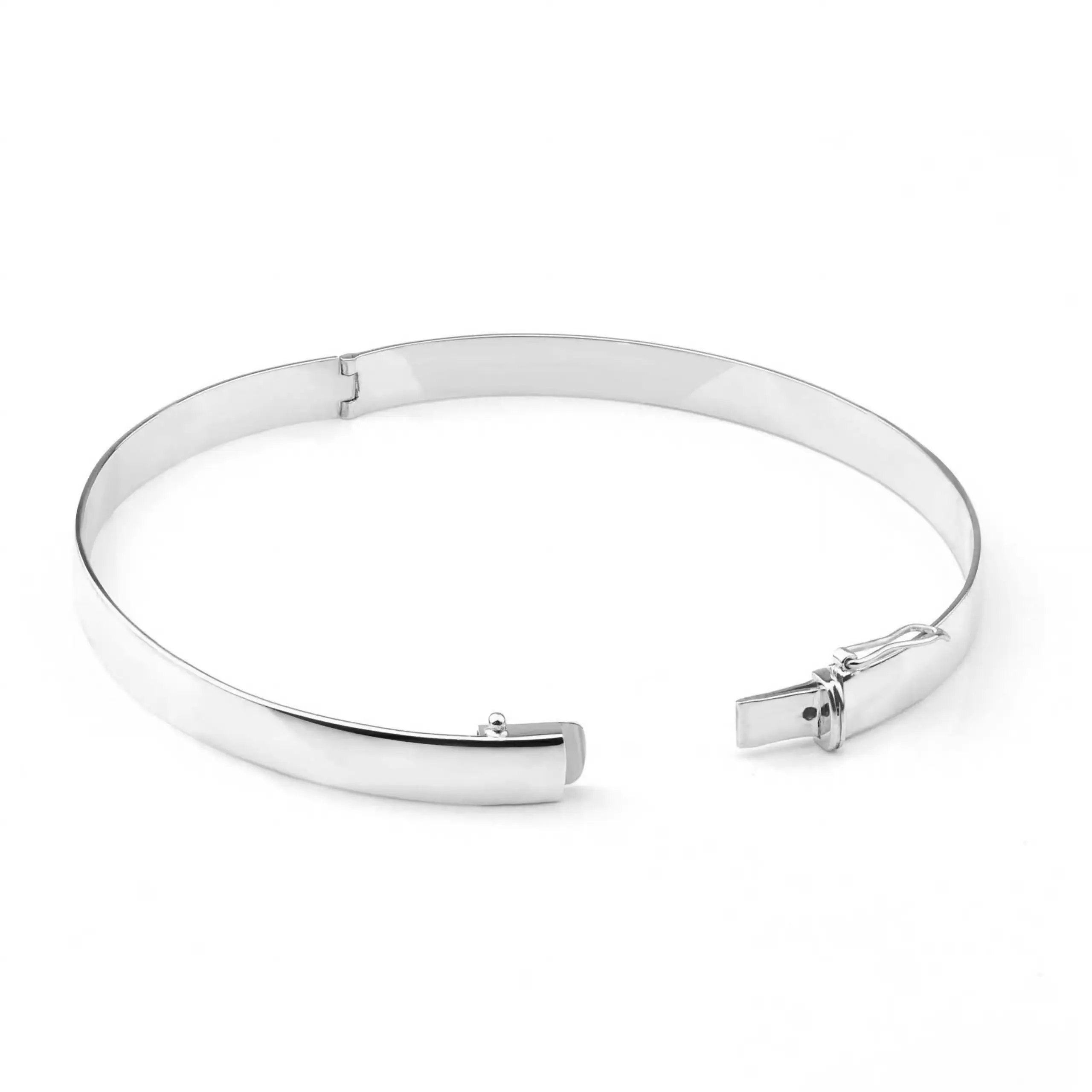 Bratara plina de dama din aur BR10