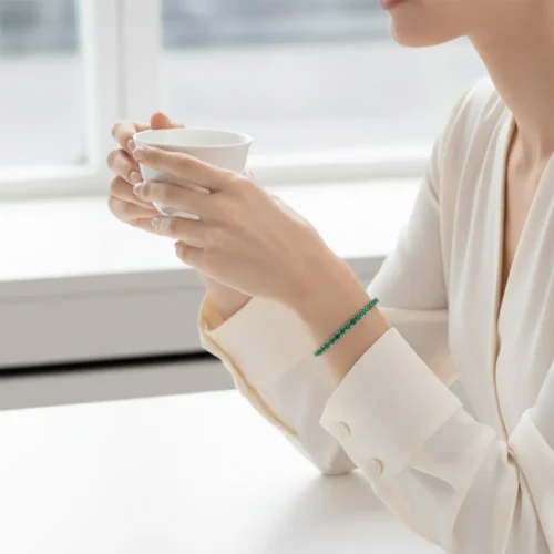 Bratara tennis cu Smaralde 7.5ct.