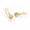 Cercei din aur galben nou nascuti cu tortita CCD008