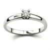 Inel Aur Solitaire cu Diamant 0.10ct. IL042