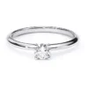 Inel Logodna Aur Solitaire Diamant Rotund IL085