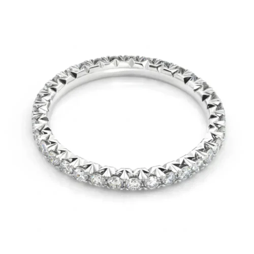 Inel de Logodna Fishtail din Aur cu Diamante IL171