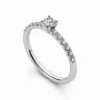 Inel de Logodnă IL196 cu Diamant Rotund 0.15ct