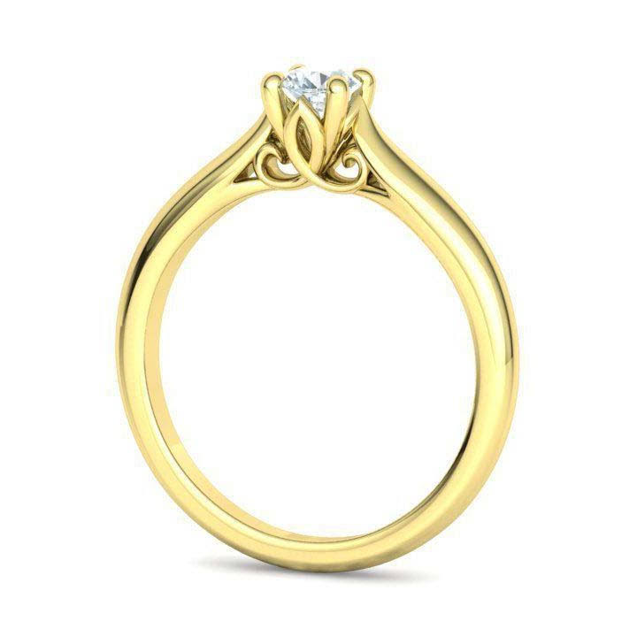 Inel de Logodna Solitaire cu Diamant IL190