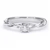 Inel logodna cu Diamant Rotund 0.15ct IL150