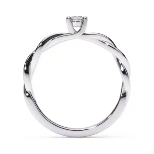 Inel logodna cu Diamant Rotund 0.15ct IL150-2
