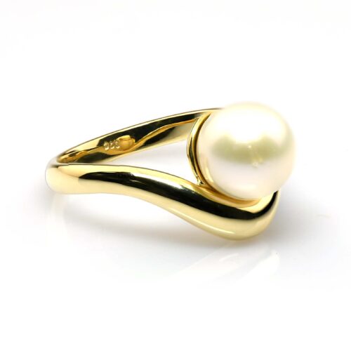 Inel cu perla cultura