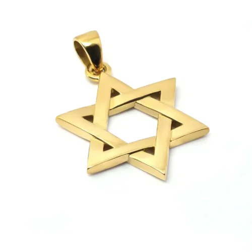Pandantiv din Aur Steaua lui David PD042