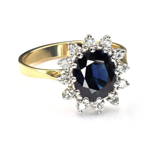 Inel cu Safir Oval