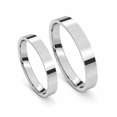 Verighete din Aur cu Margini Drepte VR009