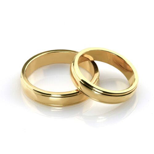 Verighete Aur cu Santuri