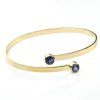 Bratara cu Tanzanite din Aur