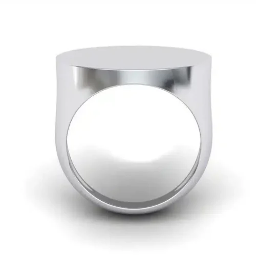 Inel Barbatesc din Aur alb14k ILB007