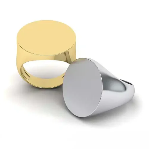 Inel Barbatesc din Aur Galben alb14k ILB007