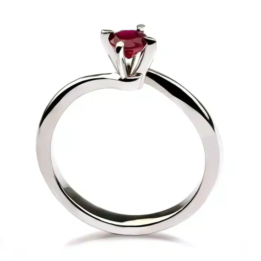 Inel de Logodna cu Rubin