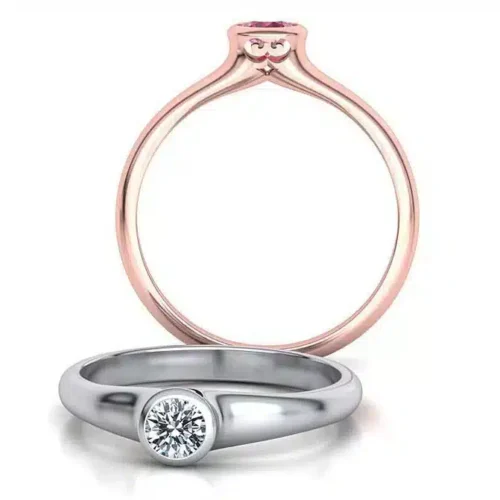 Inel din Aur cu Diamant 0.25ct IL101