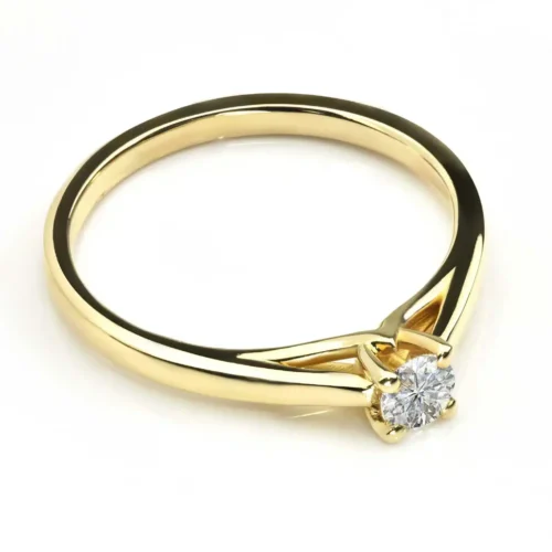 Inel din aur cu diamant 0.25ct.- IL177