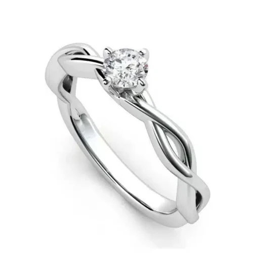 Inel din aur logodnă IL131 cu diamant 0.20ct - IL131