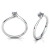 Inel logodna cu diamant 0.10ct.