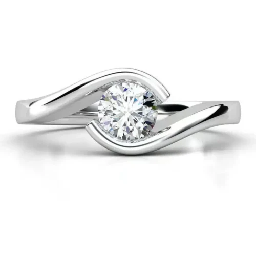 Inel logodna cu diamant 1.00 ct.