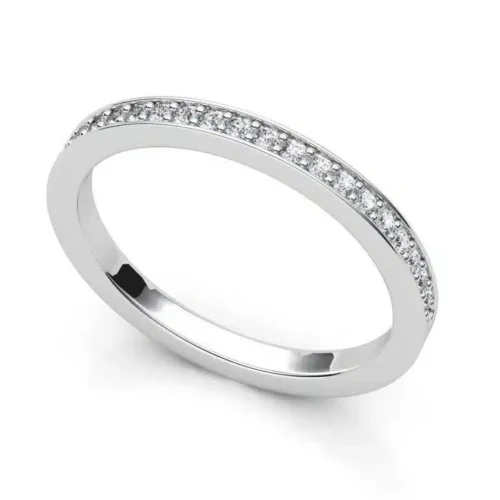 Inel Eternity din Aur Alb cu diamante de 0.60ct  IL035