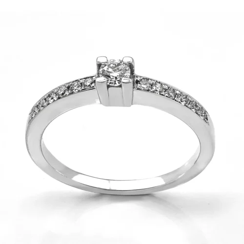 Inel de Logodna din Aur cu Diamante IL031