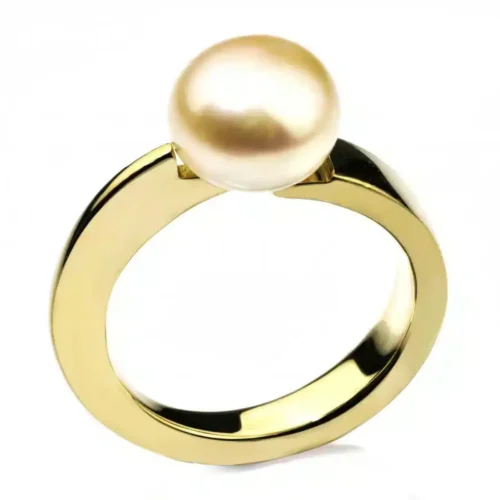 Inel din Aur cu Perla Alba