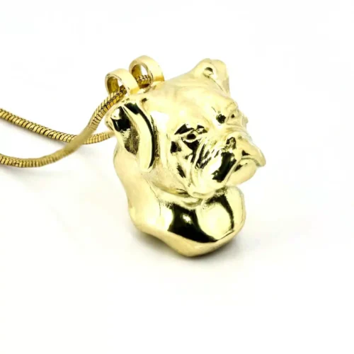 Pandant Boxer din aur 14k