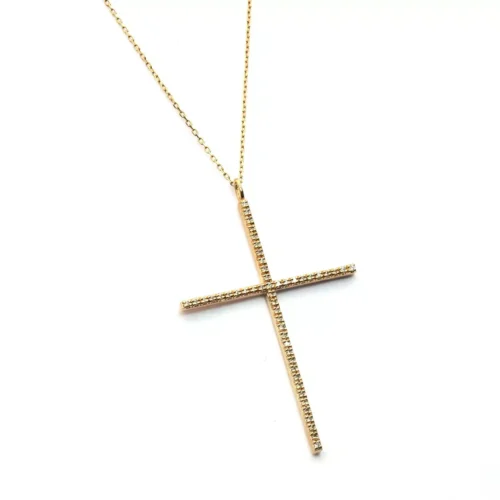 Cruce din Aur cu Diamante