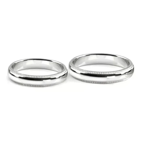 Verighete din Aur alb Randalinate