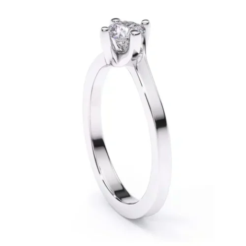 Set inel si verigheta cu diamante IL164-4