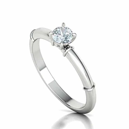 Inel de logodna cu diamant 0.10ct