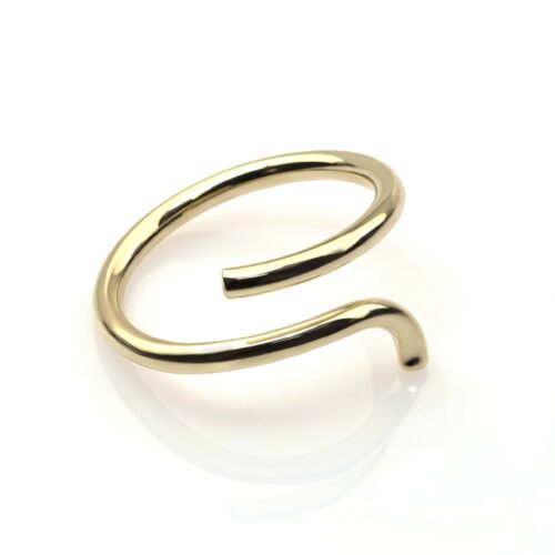 Inel aur minimalist sarpe PD076