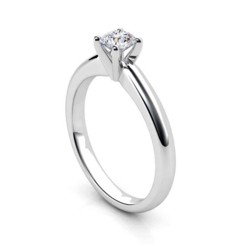 Inel de logodna cu diamant 0.35ct