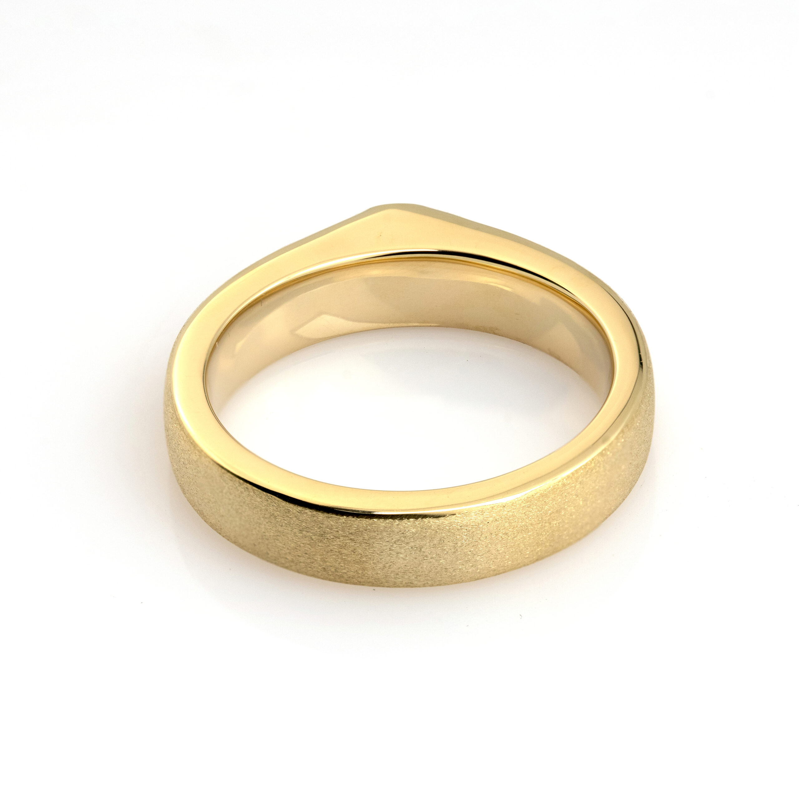 Inel Aur Galben cu Safir Roz – Design Modern și Elegant ILS033 - imagine 2