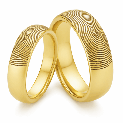 Verighete Aur sau Platină Finger Print
