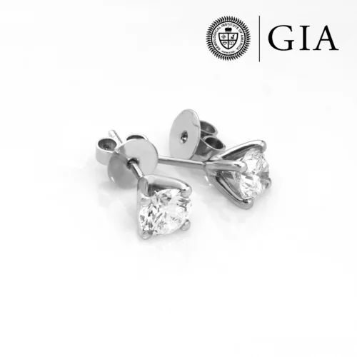 Cercei Aur 18k Diamante GIA 1.6 ct