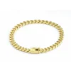 Brățară din Aur Galben 14K Stil Cuban - Zale Plate 7mm